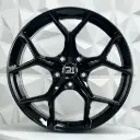 RIN 18X8.0 5-114.3 R1 SPORT 5598 GLOSS BLACK ET35 CB67.1