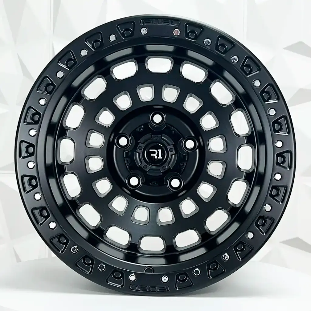 RIN 17X9 5-135 R1 SPORT QC1810 MATE BLACK ET-12 CB87.1